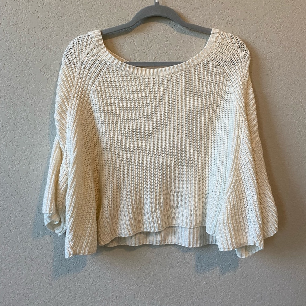 Free People Cropped Sweater